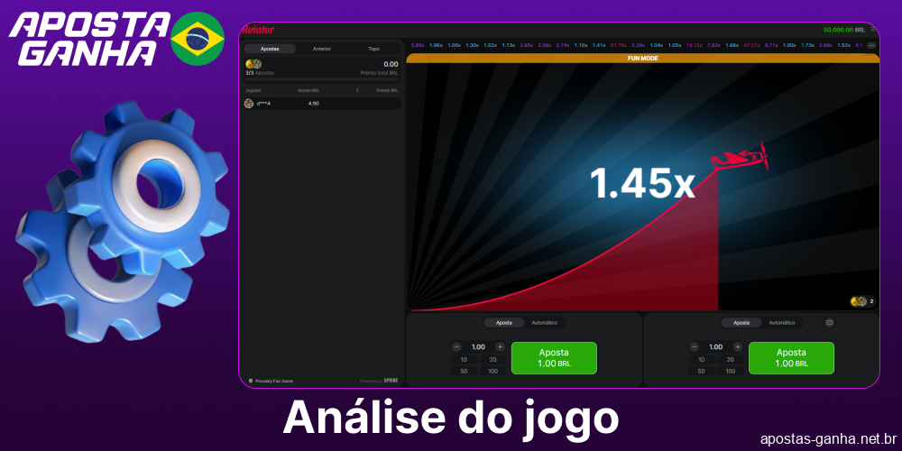 Análise do jogo Aviator da Aposta Ganha para jogadores do Brasil