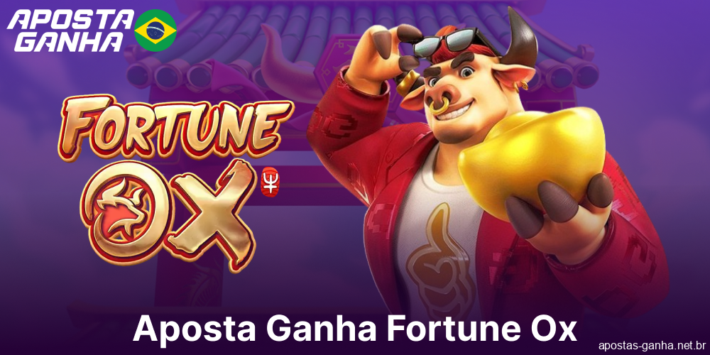 O jogo de casino Fortune Ox disponível no Aposta Ganha para jogadores do Brasil