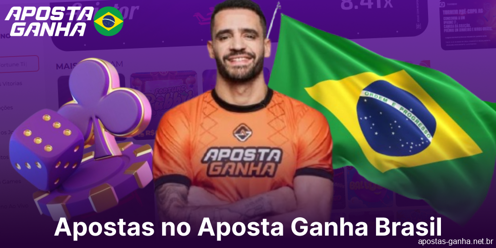 Site de cassino e apostas Aposta Ganha disponível para jogadores do Brasil