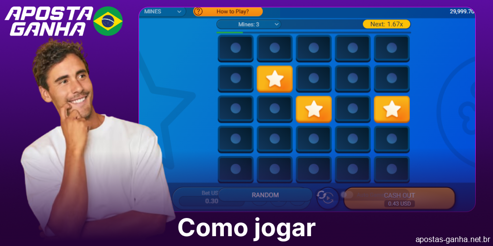 Guia para jogar o jogo Mines no Aposta Ganha para jogadores do Brasil