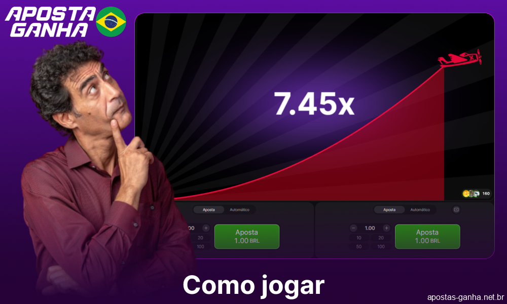 Guia para jogar o jogo Aviator no Aposta Ganha para jogadores do Brasil