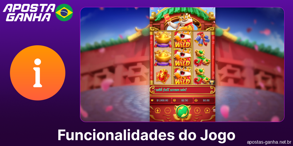As principais características do jogo Fortune Tiger disponível na Aposta Ganha