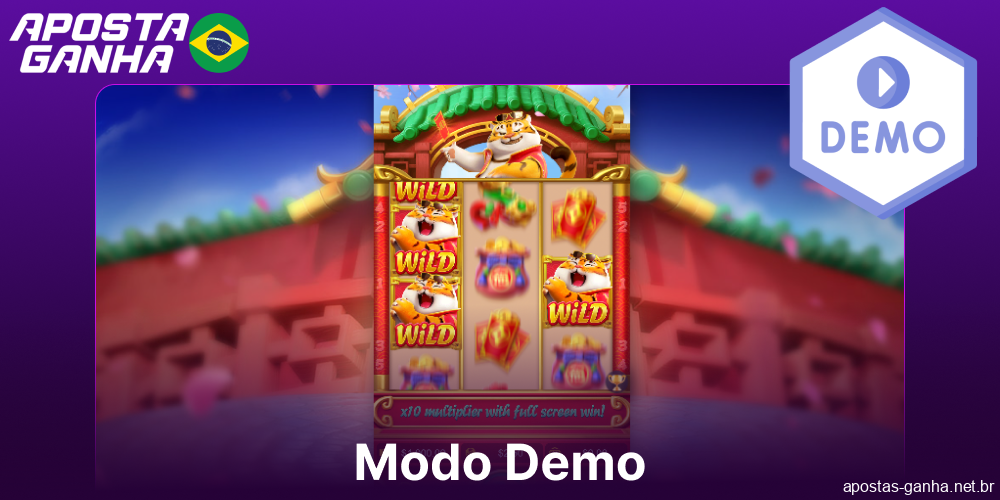 Jogue o jogo Fortune Tiger gratuitamente no Aposta Ganha no modo de demonstração