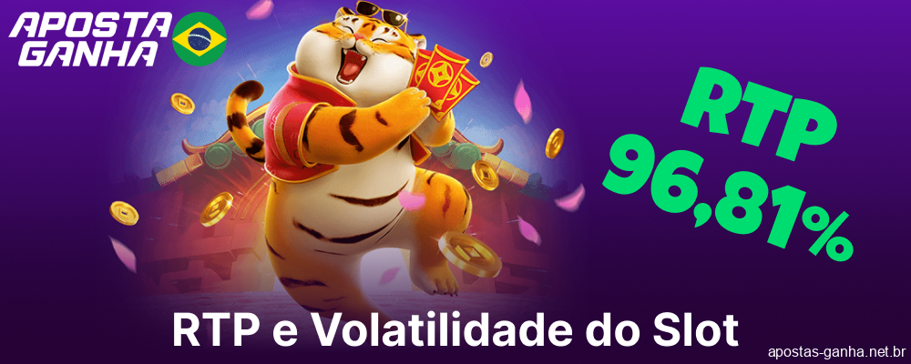 RTP e volatilidade do jogo de slot Fortune Tiger na Aposta Ganha no Brasil