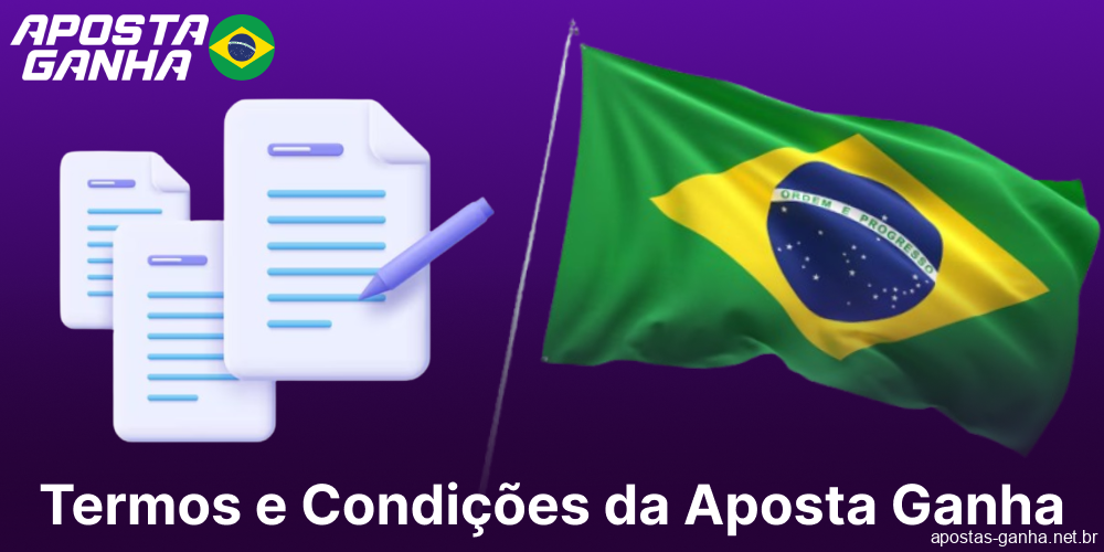 Termos e Condições da Aposta Ganha para jogadores do Brasil